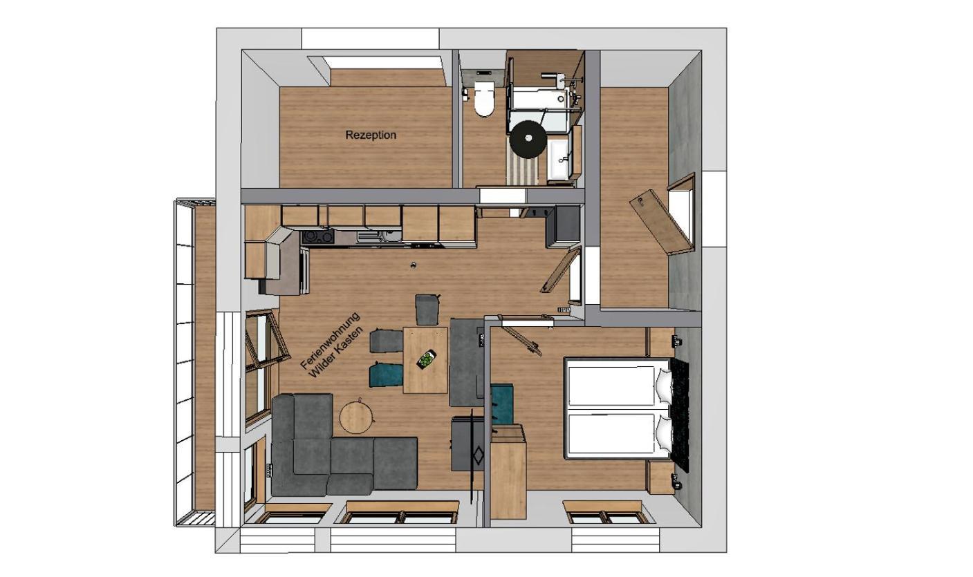 Laerchenhof Apartment Steeg Bagian luar foto