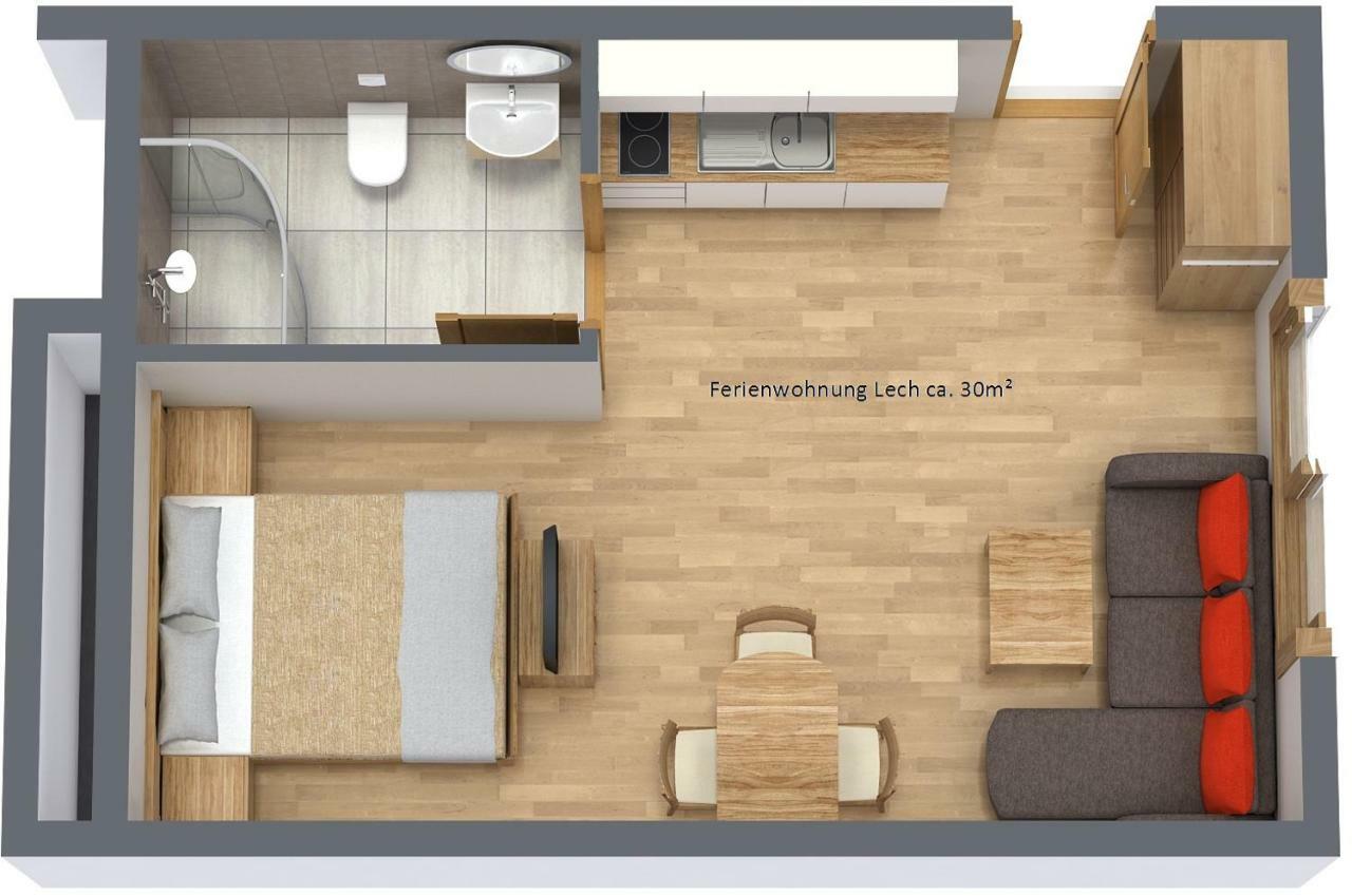 Laerchenhof Apartment Steeg Bagian luar foto